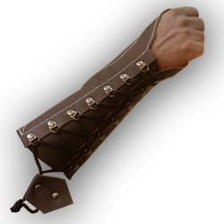 Leather Archery Long Glove