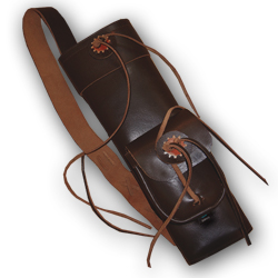 Archery Leather Back Quiver